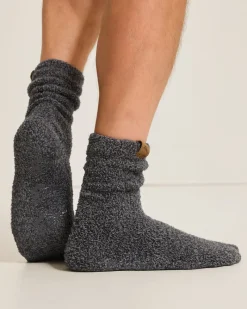 Tommy Bahama Men's Island Soft® Lounge Socks Charcoal Marl