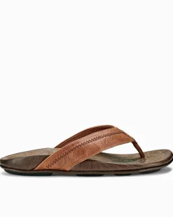 Tommy Bahama Men's OluKai® Hiapo Sandals Rum Outlet