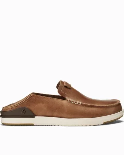 Tommy Bahama Men's OluKai® Kākaha Leather Slip-On Shoes Fox Best
