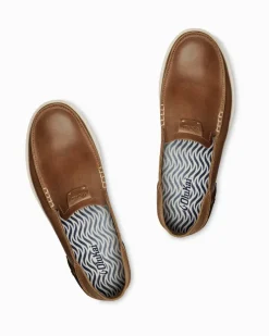 Tommy Bahama Men's OluKai® Kākaha Leather Slip-On Shoes Fox Best