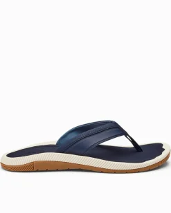 Tommy Bahama Men's OluKai® Kūkulu Sandals Trench Blue Hot