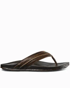 Tommy Bahama Men's OluKai® Mea Ola Sandals Dark Java Clearance