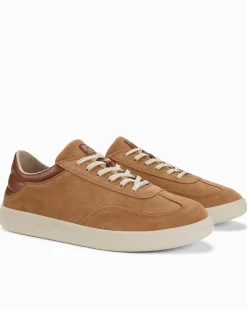 Tommy Bahama Men's OluKai® Pūnini Suede Sneakers Tan Hot