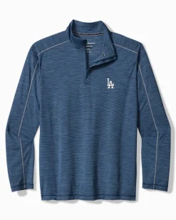 Tommy Bahama MLB® Player Point IslandZone® Half-Zip Sweatshirt los_angeles_dodgers Best