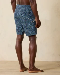 Tommy Bahama Molokai Hidden Paradise 9-Inch Boardshorts Deep Space New