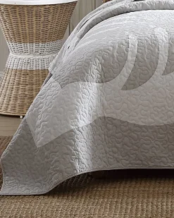 Tommy Bahama Molokai King Quilt Grey Discount