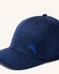 Tommy Bahama Monstera Fade Cap Blue Note Discount