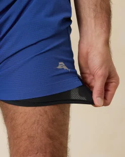 Tommy Bahama Monterey Coast Hybrid IslandZone® 9-Inch Shorts Cobalt Haze Discount