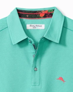 Tommy Bahama Neon Shores Five O'Clock IslandZone® Polo Blue Freeze Online