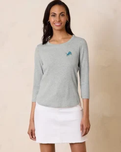 Tommy Bahama NFL Ashby Isles 3/4-Sleeve T-Shirt detroit_lions Best