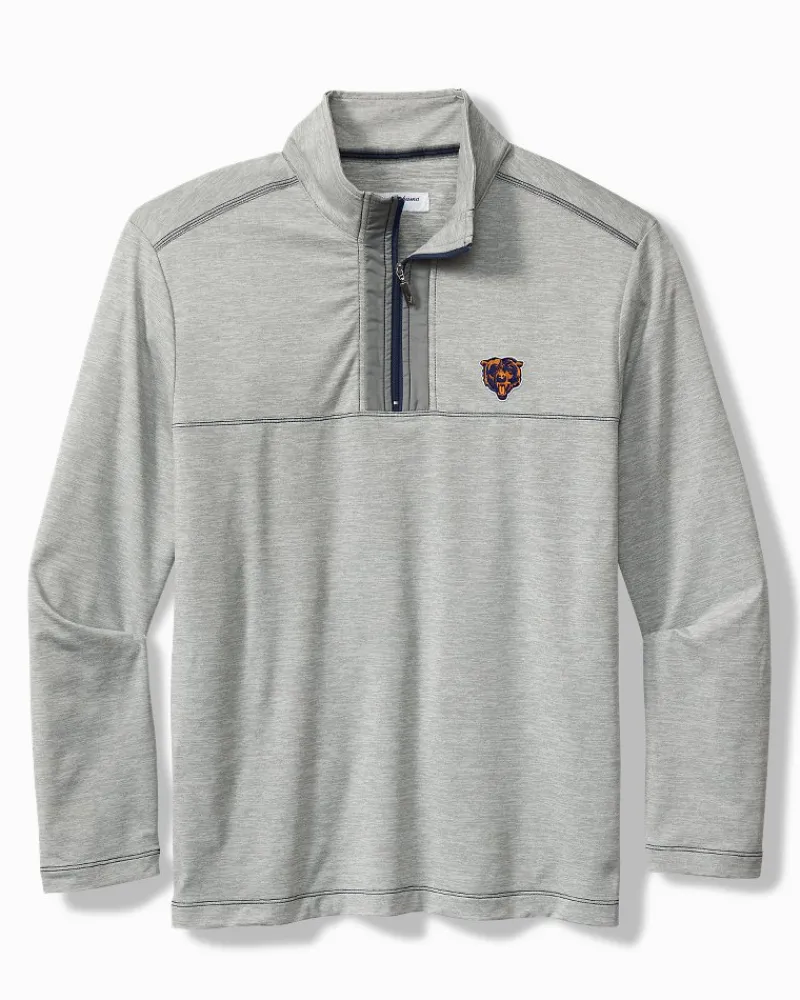 Tommy Bahama NFL High Score Half-Zip IslandZone® Sweatshirt chicago_bears Online