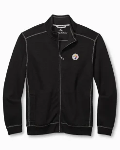 Tommy Bahama NFL Tobago Bay Full-Zip Sweatshirt pittsburgh_steelers Discount