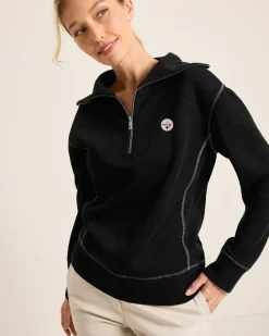 Tommy Bahama NFL Tobago Bay Half-Zip Sweatshirt pittsburgh_steelers Online