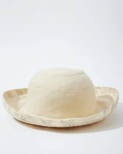 Tommy Bahama Noosa Beach Print Hat Latte Outlet