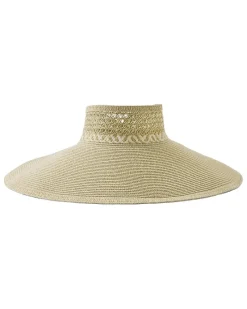 Tommy Bahama Packable Everyday Full Coverage Visor Mixed Natural Best