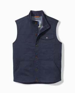 Tommy Bahama Palisades Palm Quilted Vest Maritime Outlet