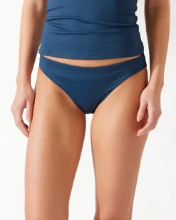 Tommy Bahama Palm Modern® Hipster Bikini Bottoms Midnight Sea
