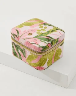 Tommy Bahama Palm Paradise Stow & Go Jewelry Travel Case Spartinapalm Paradise New