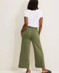 Tommy Bahama Palm Voyage Wide-Leg Pants Beetle Green Hot