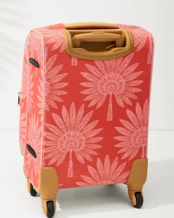 Tommy Bahama 20-Inch Rolling Suitcase Palmetto Frond