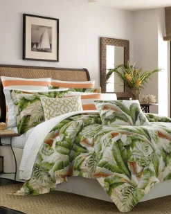 Tommy Bahama Palmiers California King Comforter Set Green
