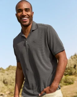 Tommy Bahama Pebble Shore Polo Coal Discount