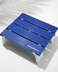 Tommy Bahama Personal Folding Beach Table Navy