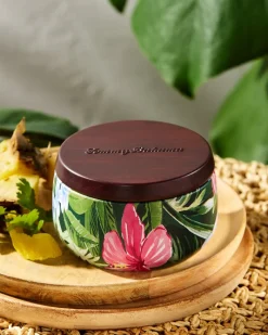 Tommy Bahama Travel Candle Tin Pineapple Cilantro Hot