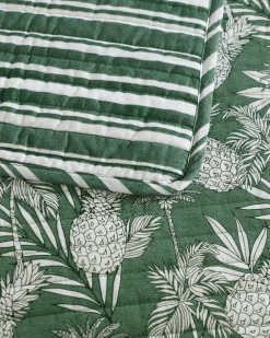 Tommy Bahama Pineapple Venture 3-Piece King Quilt Set Green Best