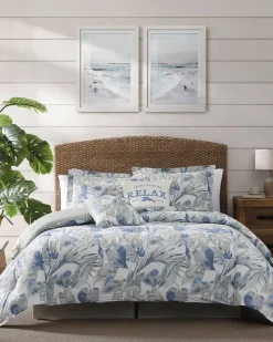 Tommy Bahama Raw Coast King Comforter Set Blue Sale