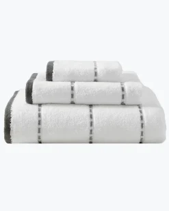 Tommy Bahama Ridley 3-Piece Towel Set Grey Sale
