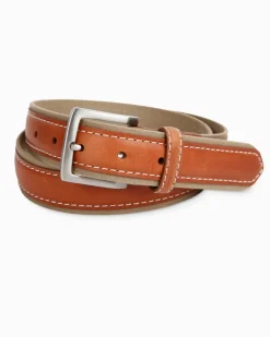 Tommy Bahama Sand Drift Belt Khaki New