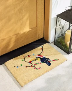 Tommy Bahama Santa's Toucan Coir Door Mat Multicolor Best