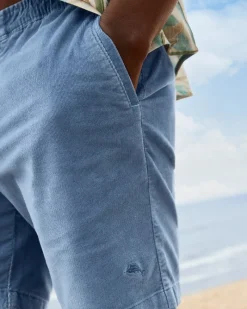 Tommy Bahama Sea Coast Corduroy E-Waist 8-Inch Shorts Dockside Blue Best