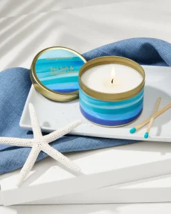 Tommy Bahama Sea Salt and Coastal Mist 6-oz. Tin Candle Multicolor Clearance