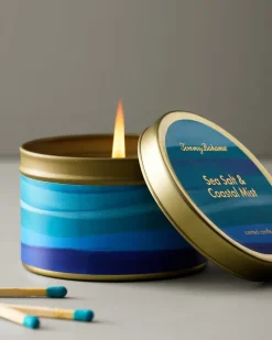 Tommy Bahama Sea Salt and Coastal Mist 6-oz. Tin Candle Multicolor Clearance