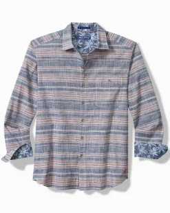 Tommy Bahama Sierra Sands Long-Sleeve Shirt New Red Sail Sale