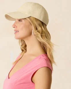 Tommy Bahama Straw Cap Light Natural Discount