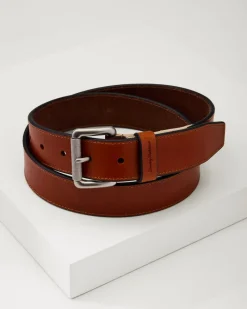 Tommy Bahama Stretch Tab Roller Belt Tan Sale