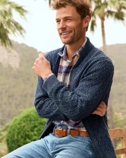 Tommy Bahama Sunbreak Full-Zip Sweater Coastline Outlet