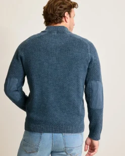 Tommy Bahama Sunbreak Half-Zip Sweater Coastline New