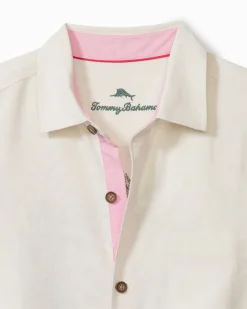 Tommy Bahama Surf the Yule Tide Silk Camp Shirt Continental Sale