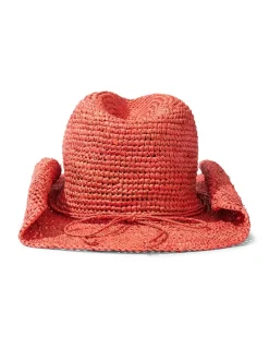 Tommy Bahama Tanya Raffia Cowboy Hat Hibiscus Online