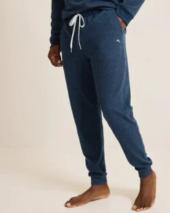 Tommy Bahama Textured Twill Stripe Joggers Dark Moonlight Discount