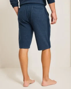 Tommy Bahama Textured Twill Stripe Pajama Shorts Dark Moonlight Sale