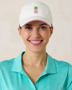 Tommy Bahama The Bimini Pineapple Cap White New