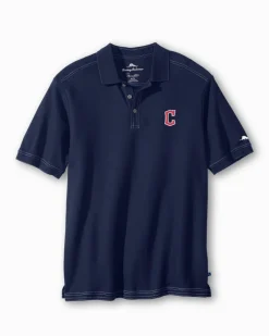 Tommy Bahama The MLB® Emfielder IslandZone® Polo cleveland_guardians New