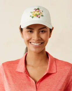 Tommy Bahama The Tropic Cays Floral Cap White