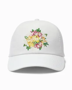 Tommy Bahama The Tropic Cays Floral Cap White