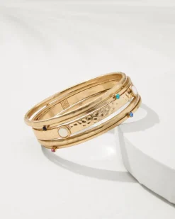 Tommy Bahama Tidal Treasure Shell Bracelet Set Gold Discount